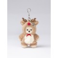 Костюм "Рождественский олень" - брелок XS от TeddyTales