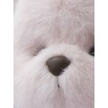 Lina Медведь (длинная шерсть) M (±30 см) молочно-розовый цвет от TeddyTales