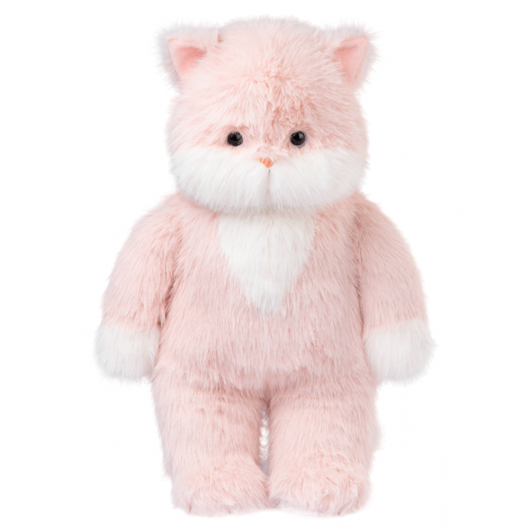 Lina Пушистый XL (±80 см) розовый цвет от TeddyTales Lina Пушистый XL (±80 см) розовый цвет от TeddyTales