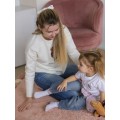 Хлопковый ковер Lillaland COLORFUL PINK 120*180 от LILLALAND