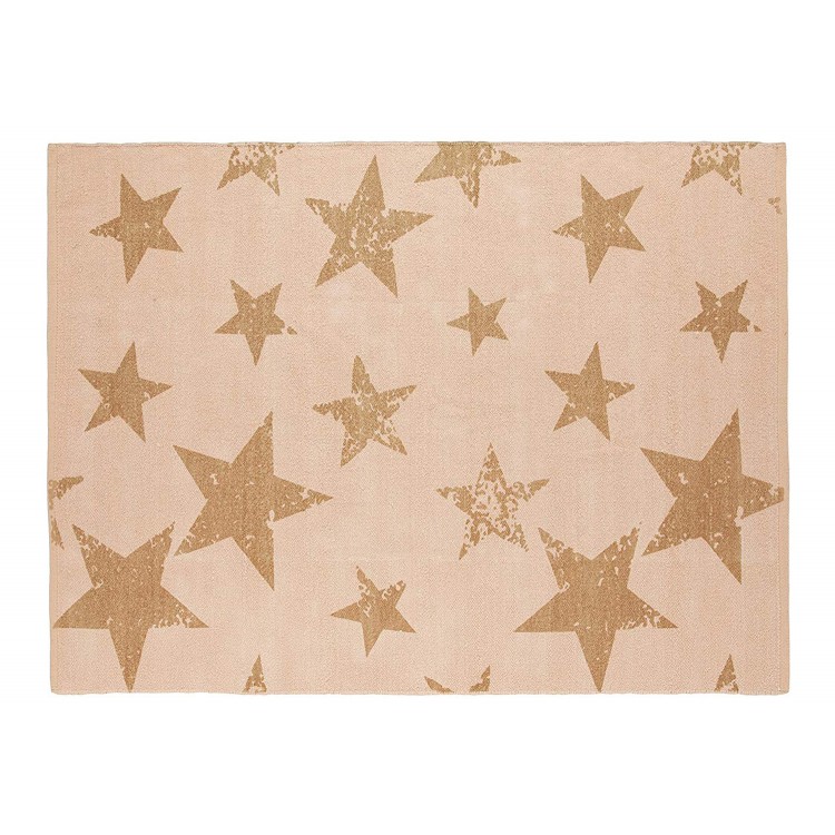 Ковер Звезды оранжево-розовый + наволочка 120*160/50*50 Lorena Canals